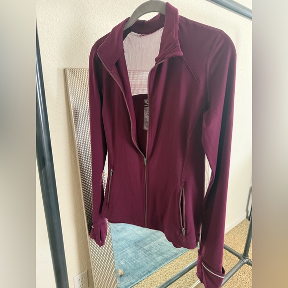 Victoria's Secret VSX Sport red Burgundy Jacket - Picture 1 of 10